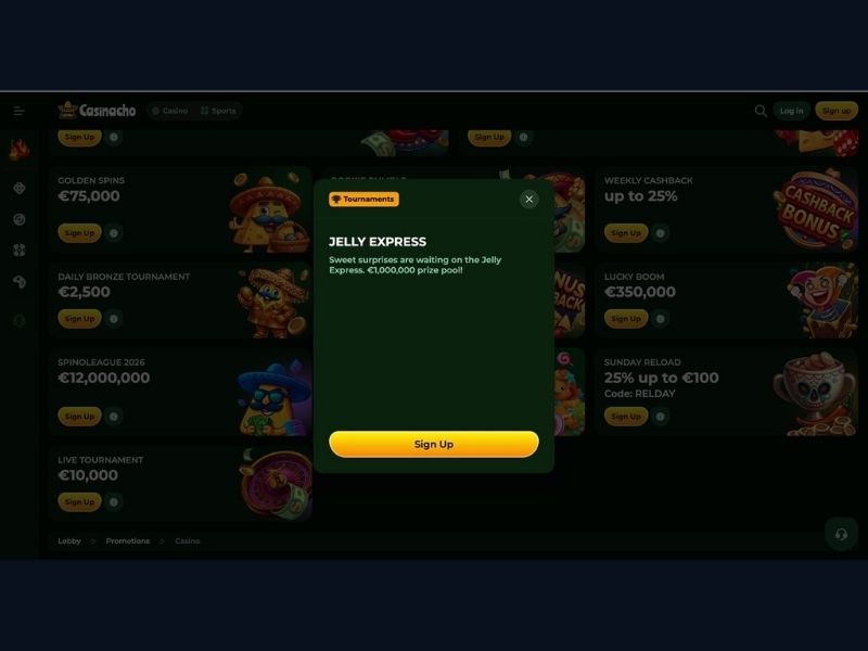 KYC und Bonusstrategie für Jackpot-Spieler bei Casinacho Casino Nacho Casino für Deutschland